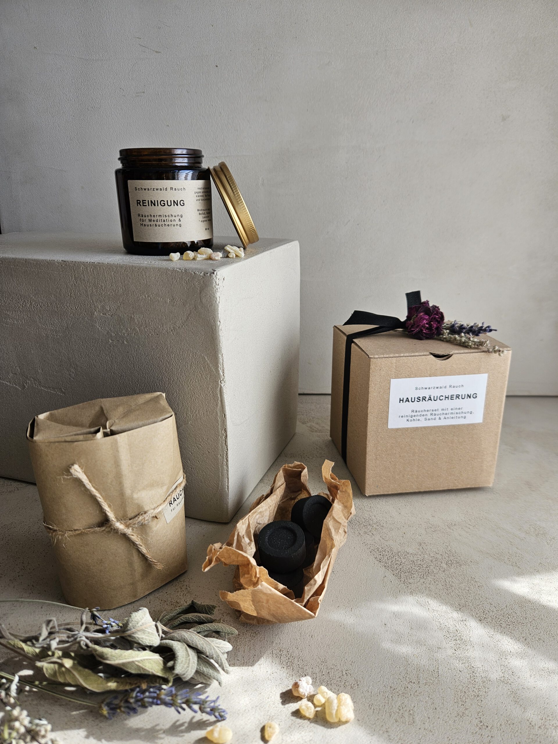 Hausräucherung Räucherset